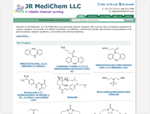 Tablet Screenshot of jrmedichem.com